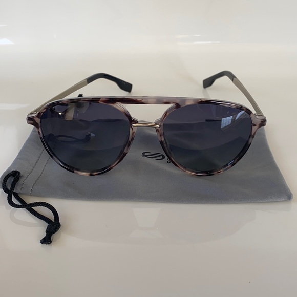 sojos Accessories - SOJOS TORTOISE CLUBMASTER STYLE SUNGLASSES